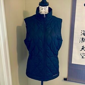 Eddie Bauer Women's Black Quilted Vest, Size L